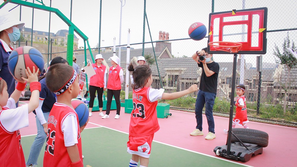 Super Basketball,Go!丨童心万向国际教育集团第一届亲子篮球嘉年华(图27)